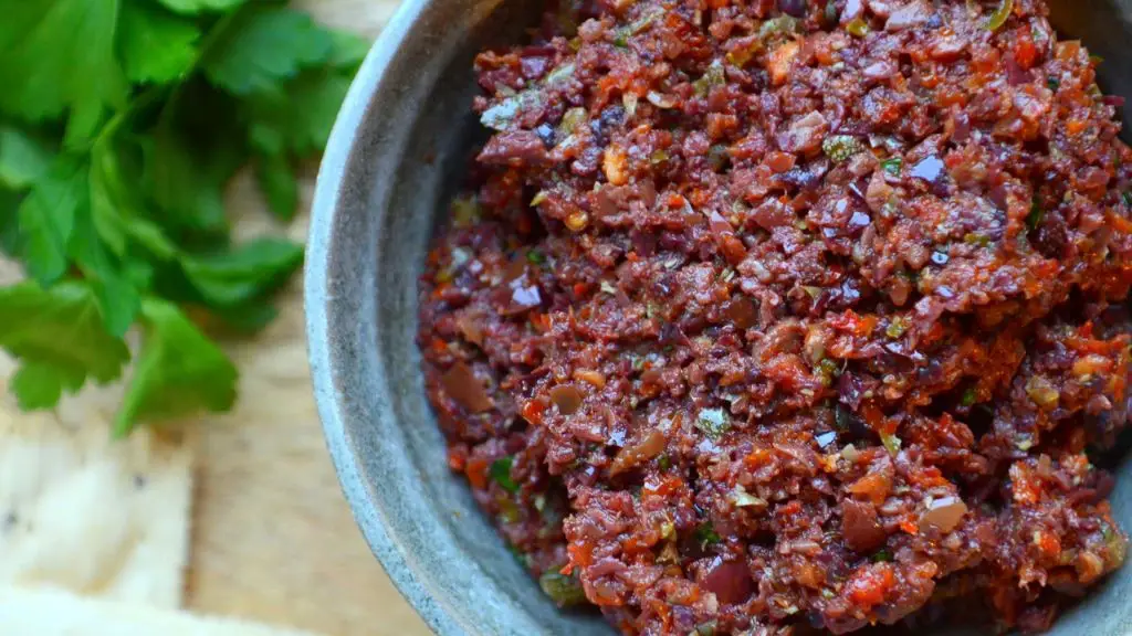 Sun-Dried Tomato and Olive Tapenade