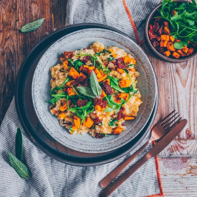Sun-Dried Tomato and Potato Risotto