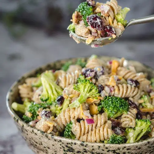 Sunflower Seed and Cranberry Pasta Salad