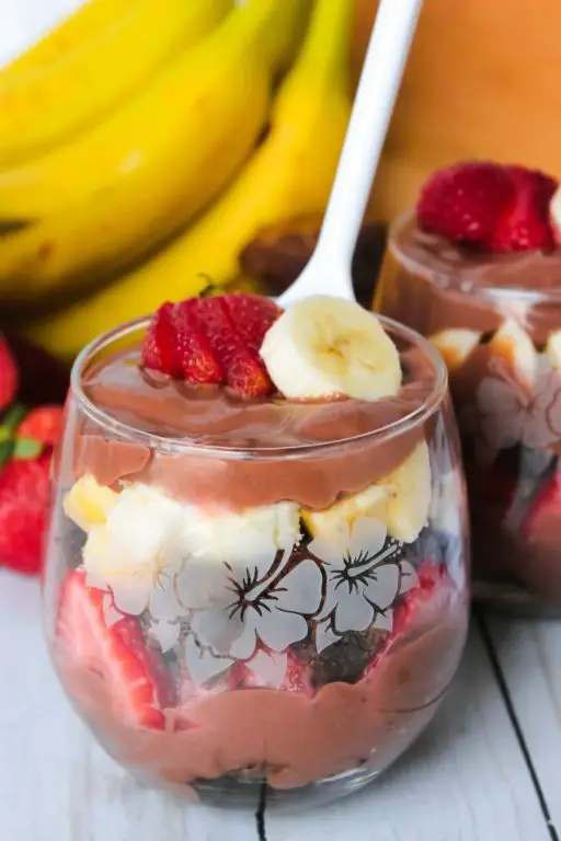 Sunny Strawberry Banana Parfait