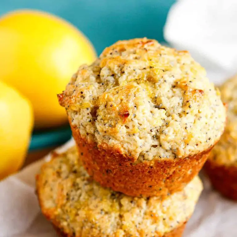 Sunshine Lemon Poppy Seed Muffins