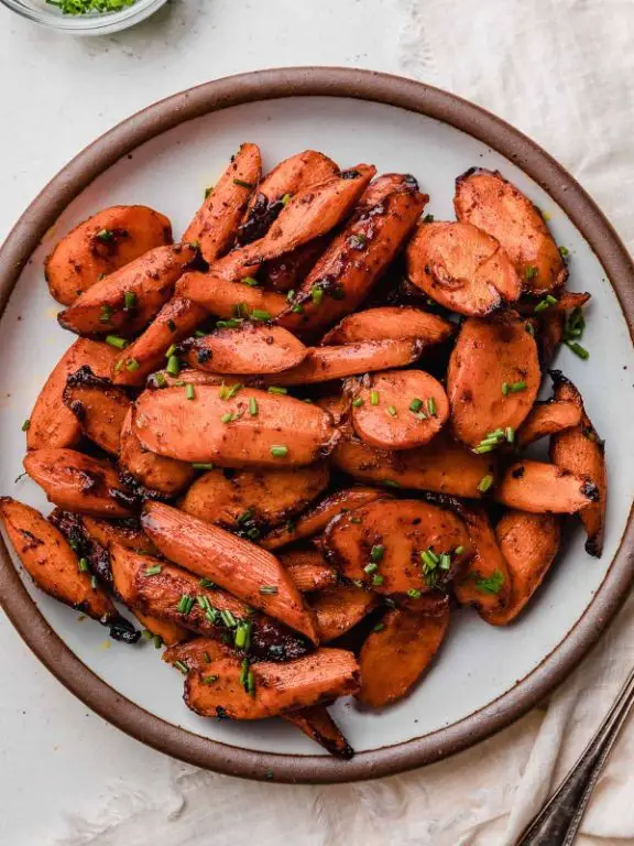 Sweet Aphid Honey Glazed Carrots