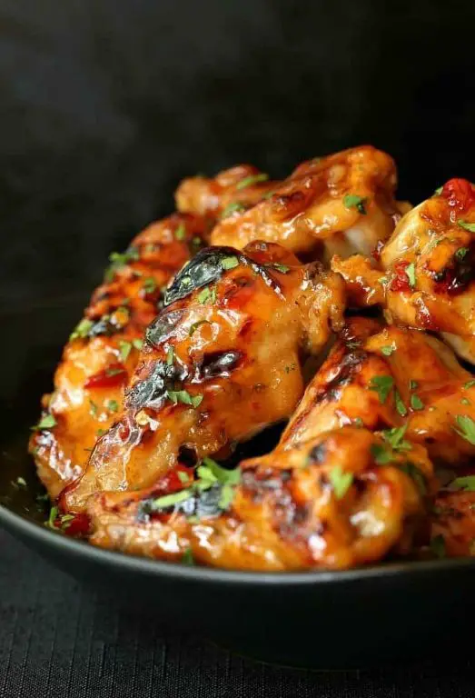 Sweet Chili Crockpot Chicken Wings