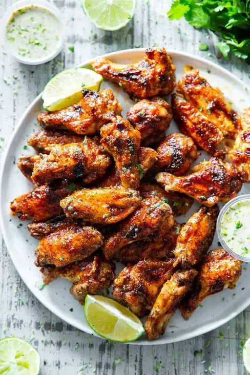 Sweet Chili Lime Chicken Wings