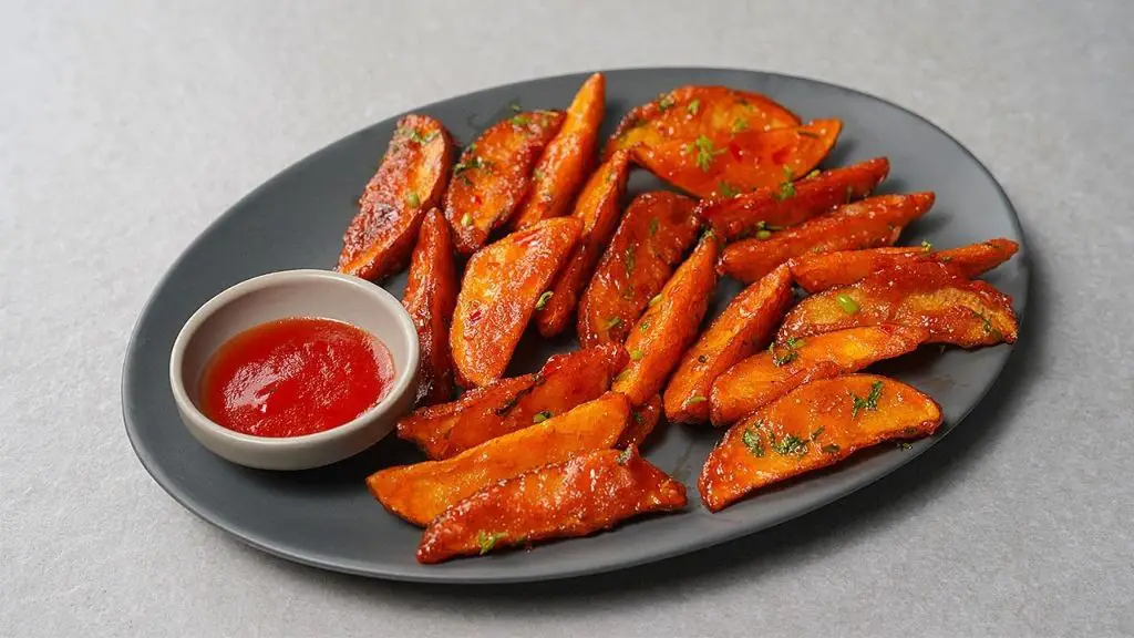 Sweet Chili Potato Wedges