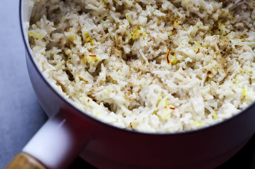 Sweet Coconut Rice with Cardamom
