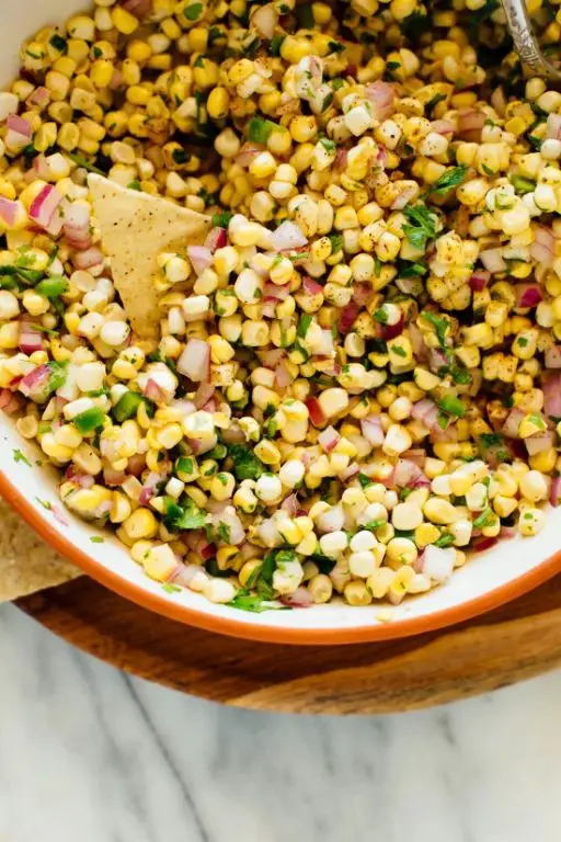 Sweet Corn Salsa Verde