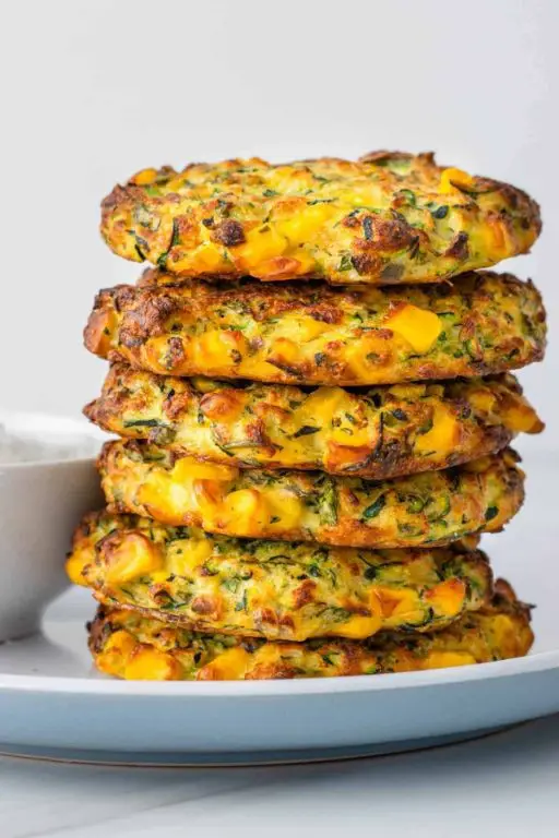 Sweet Corn and Zucchini Fritters