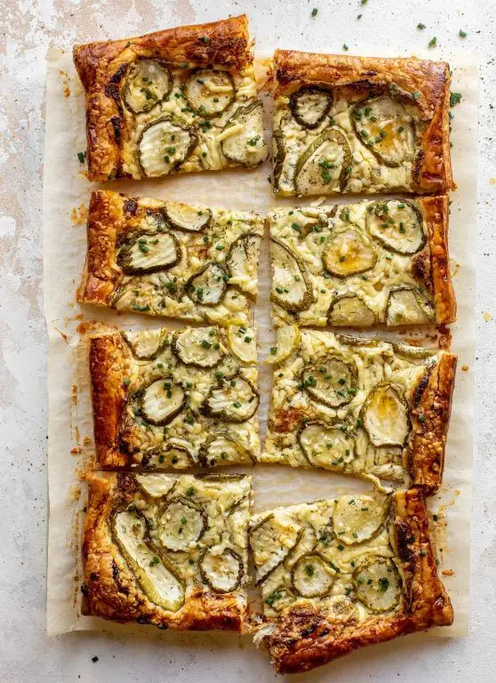 Sweet Dill Pickle Pizza