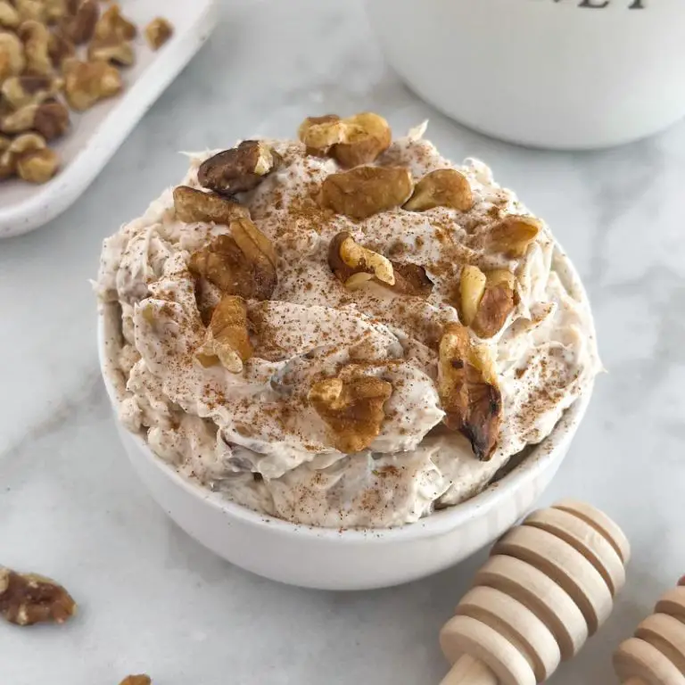 Sweet Honey Walnut Kefir Cheese