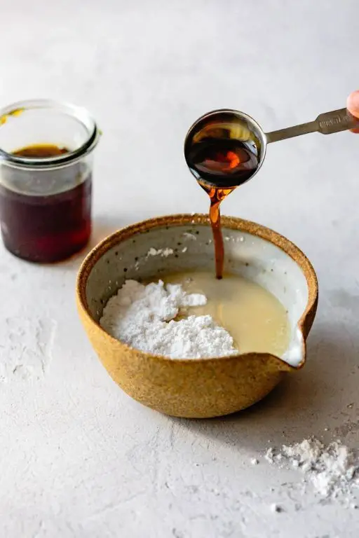 Sweet Maple Syrup Glaze