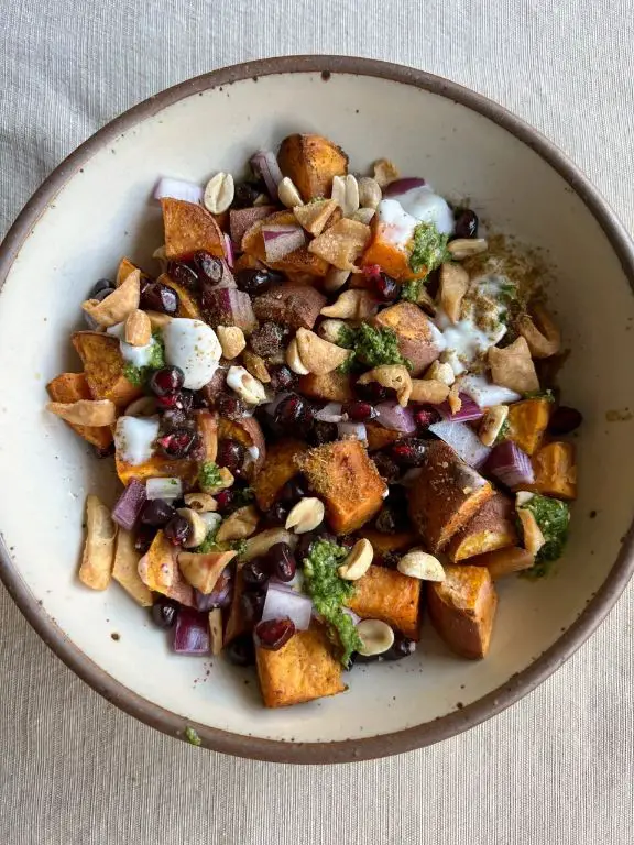 Sweet Potato Chaat