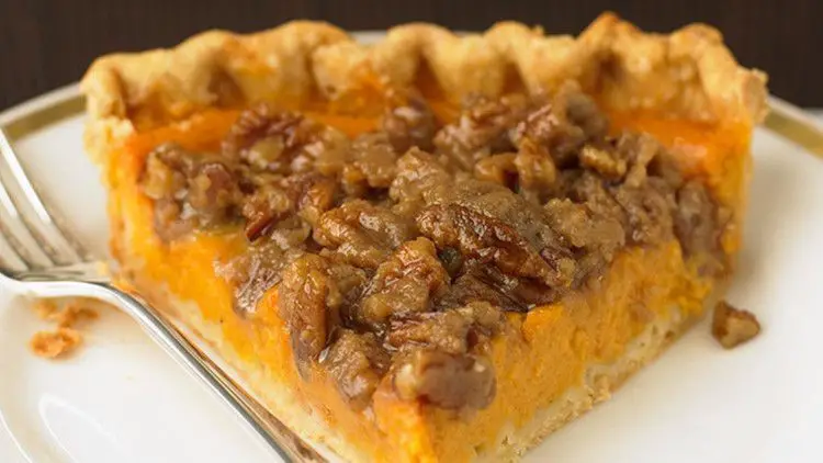 Sweet Potato Pie with Pecan Crust
