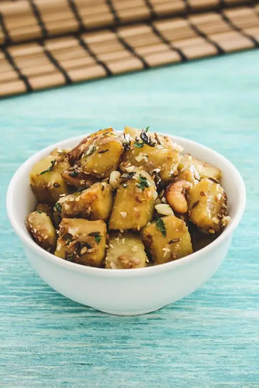 Sweet Potato Sabzi with Minimal Oil