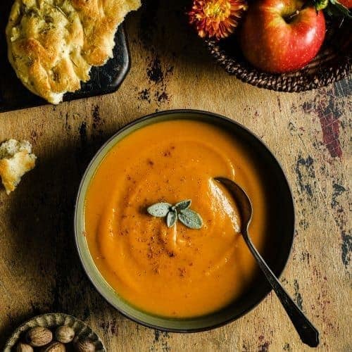 Sweet Potato and Apple Soup