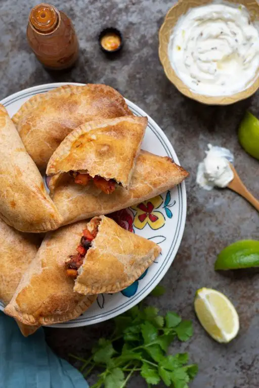 Sweet Potato and Black Bean Empanadas