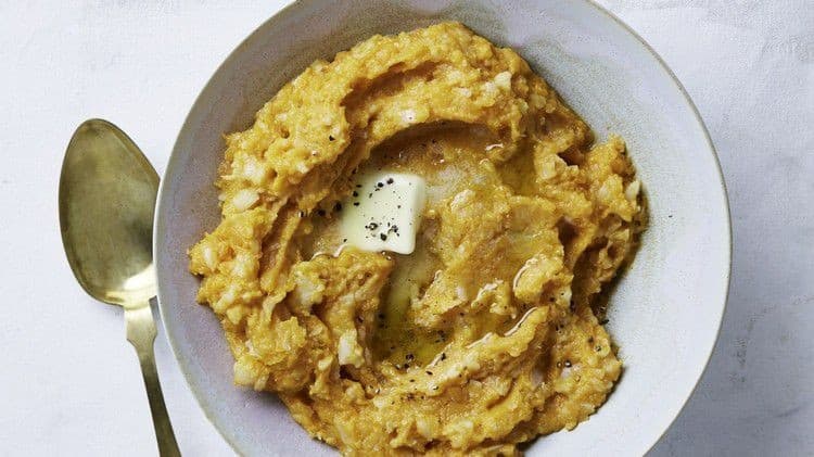 Sweet Potato and Cauliflower Mash