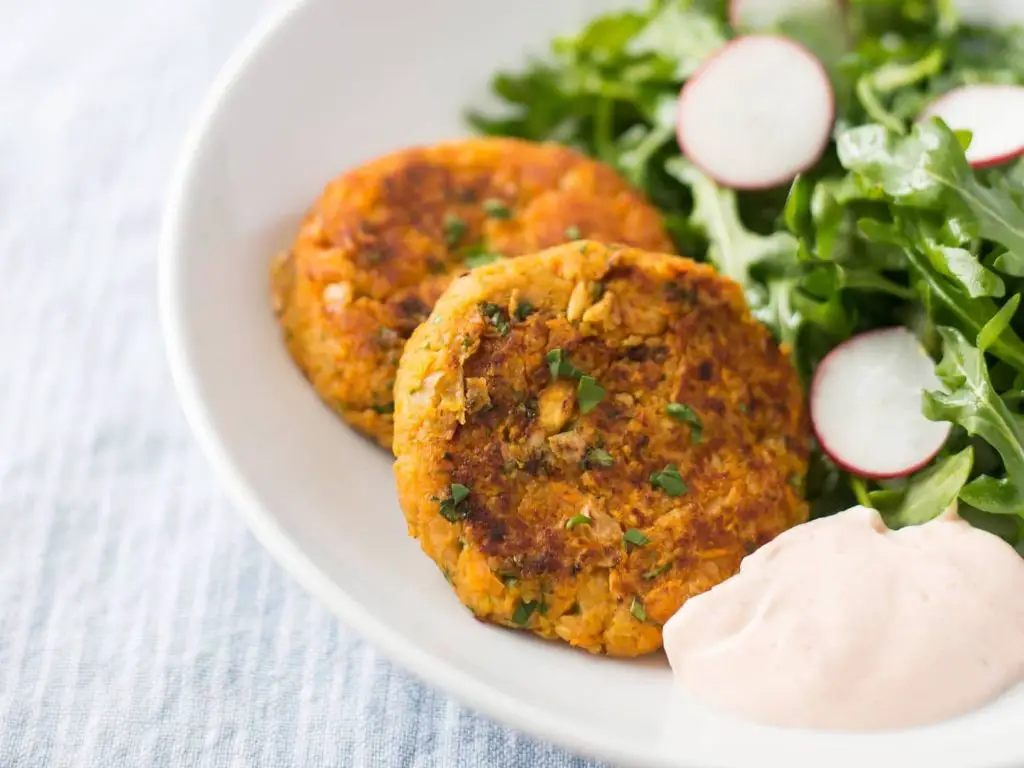 Sweet Potato and Chickpea Patties