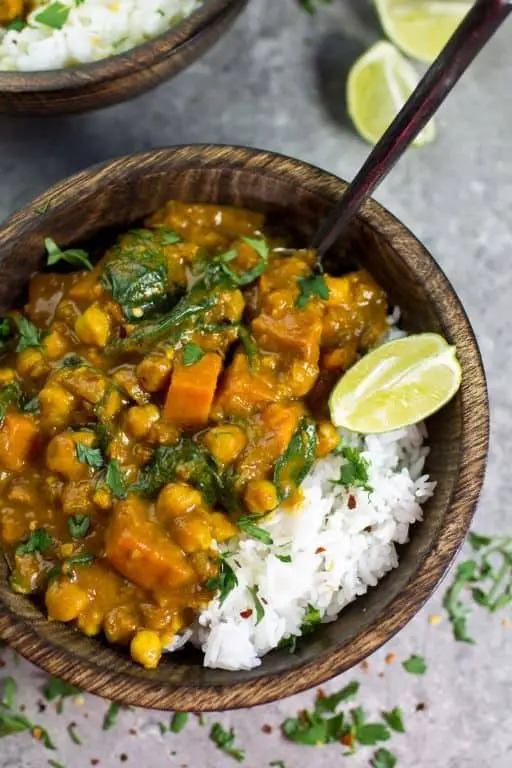 Sweet Potato and Coconut Curry