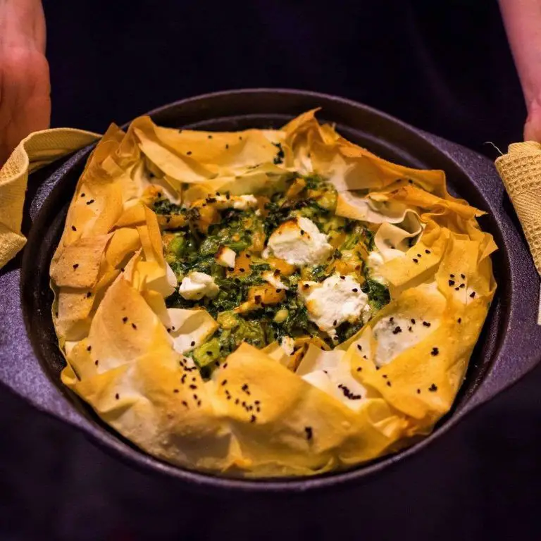 Sweet Potato and Kale Phyllo Wraps