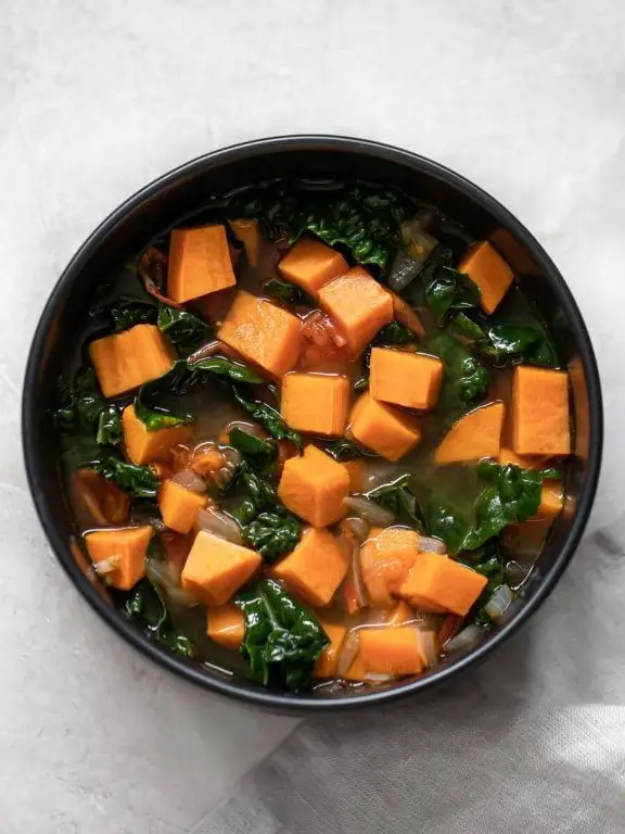 Sweet Potato and Kale Power Stew