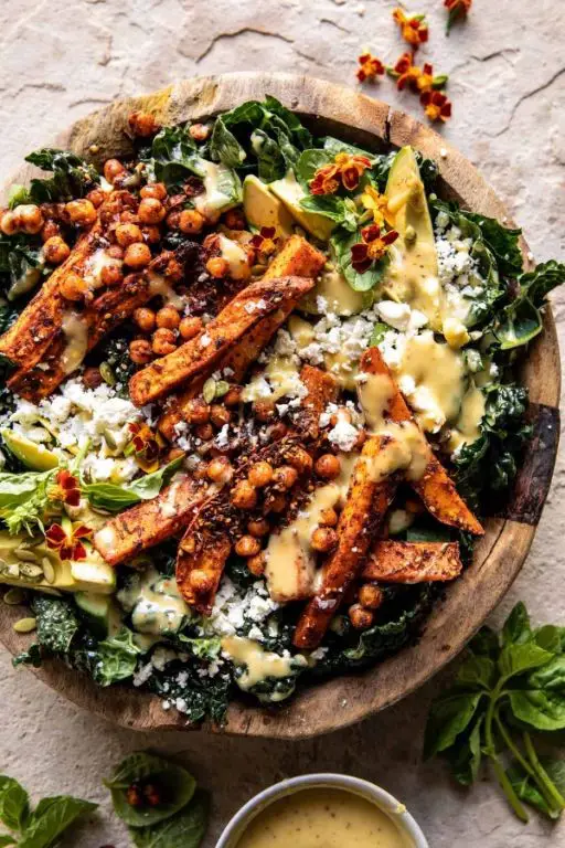 Sweet Potato and Kale Salad