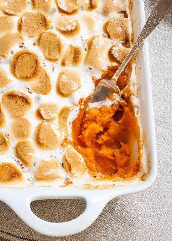 Sweet Potato and Marshmallow Casserole
