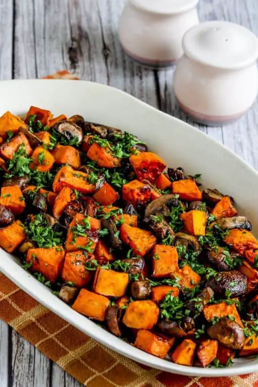 Sweet Potato and Mushroom Stir-Fry