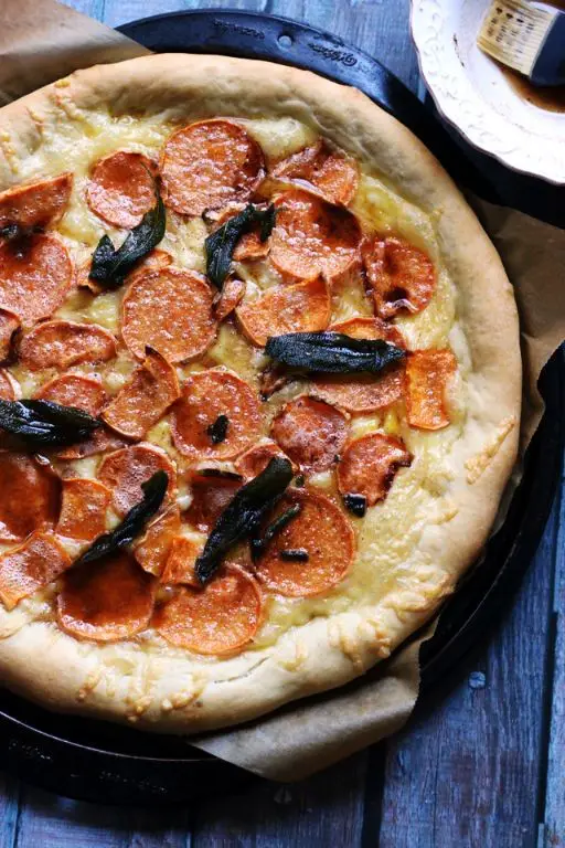 Sweet Potato and Sage Pizza