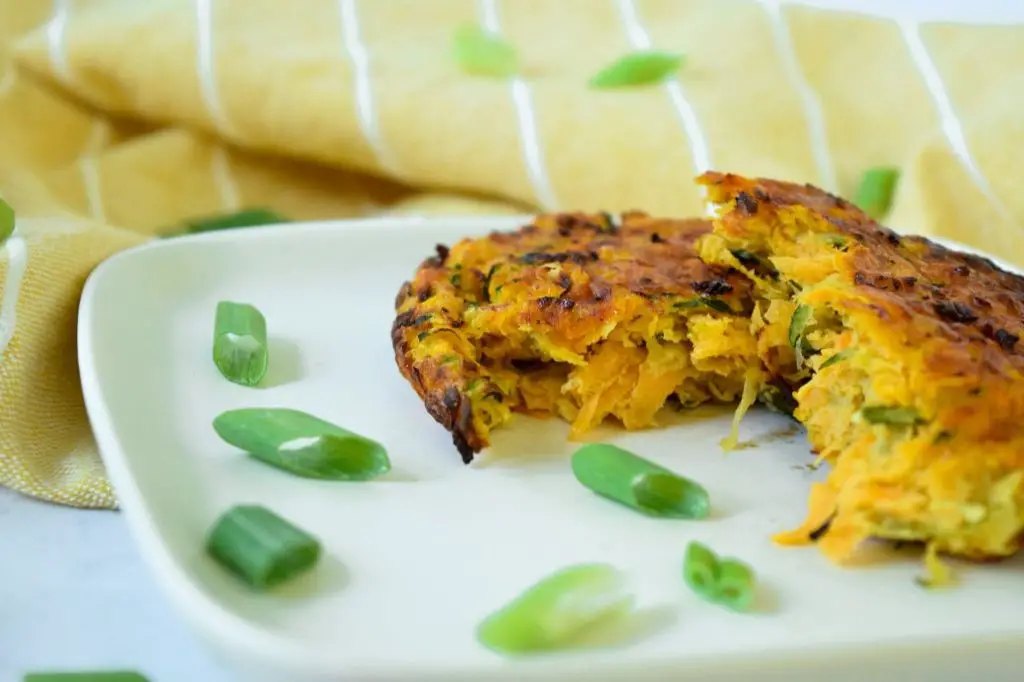 Sweet Potato and Zucchini Fritters in Air Fryer
