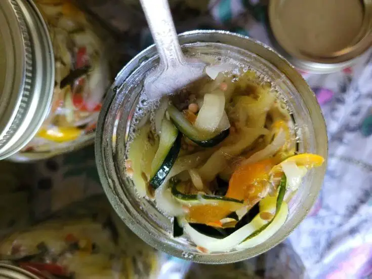 Sweet Zucchini Relish with Pineapple