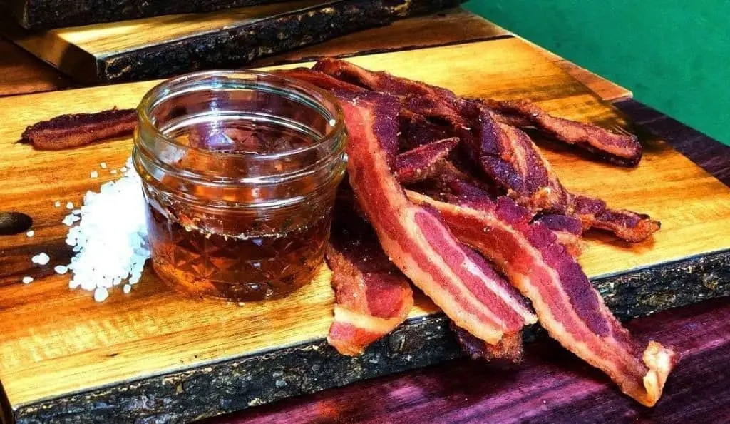Sweet and Smoky Maple Bacon Jerky