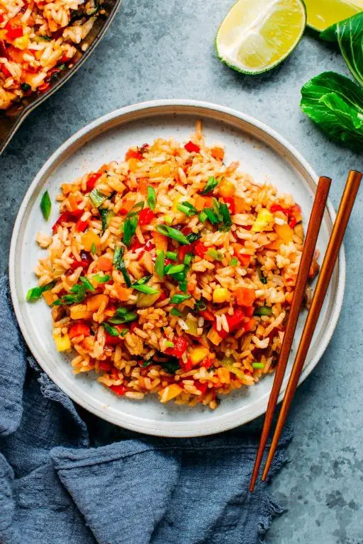 Sweet and Sour Brown Rice Stir-Fry