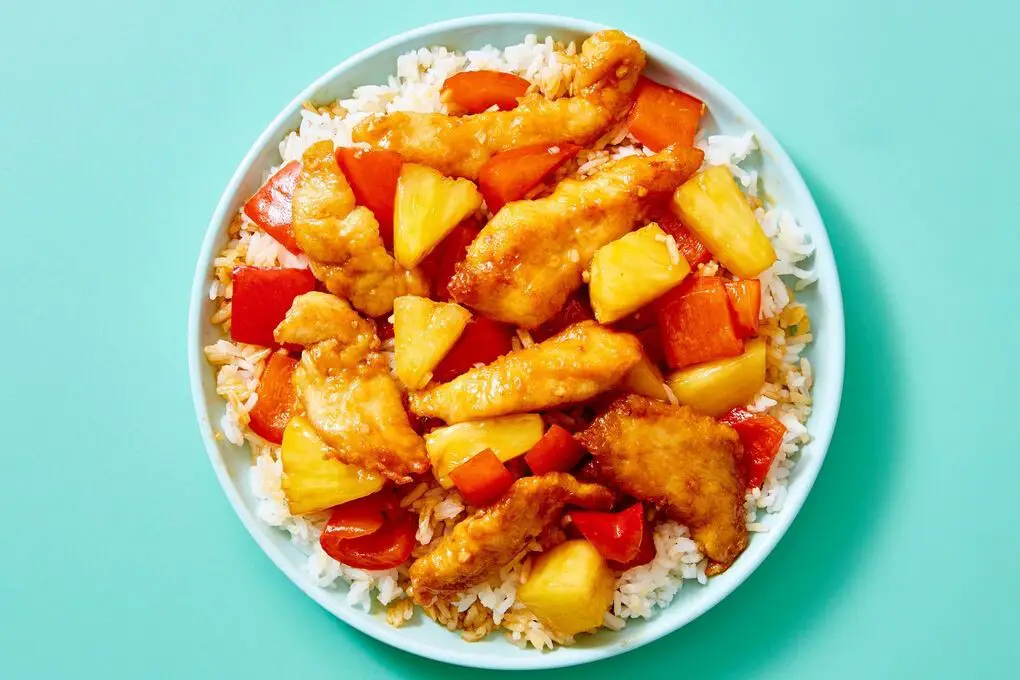 Sweet and Sour Pineapple Rice