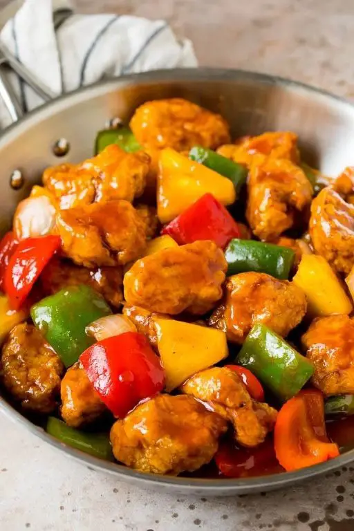 Sweet and Sour Pork with Pineapple