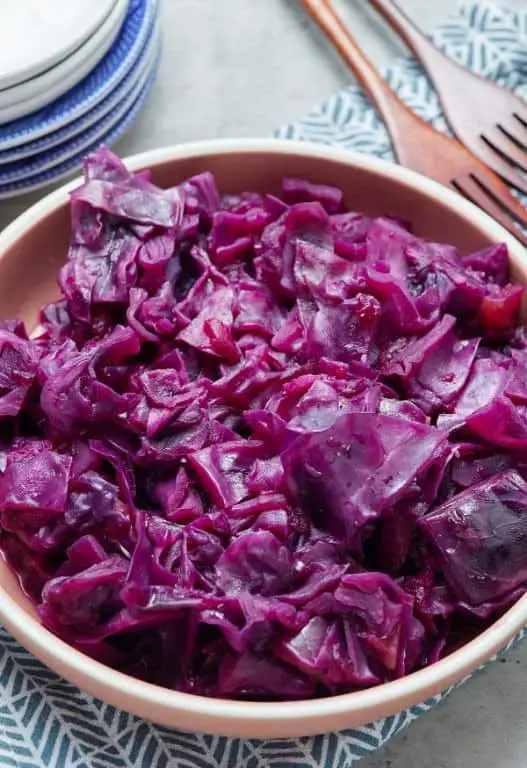 Sweet and Sour Purple Cabbage