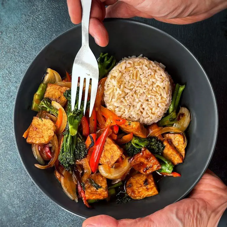 Sweet and Sour Tempeh Stir-Fry