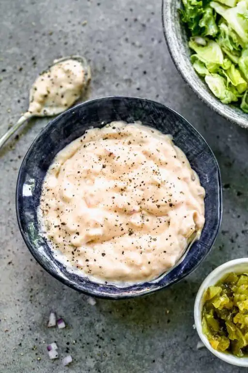 Sweet and Sour Thousand Island Dressing
