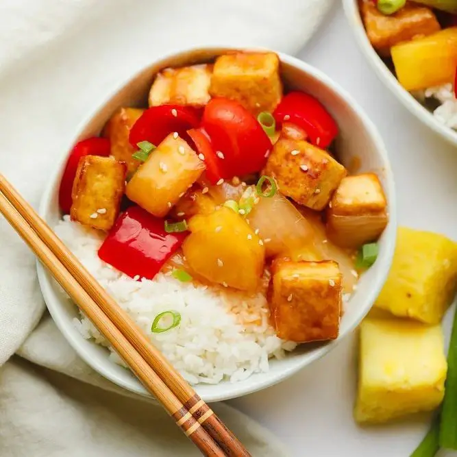 Sweet and Sour Tofu