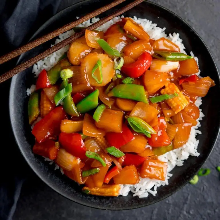 Sweet and Sour Vegetable Medley