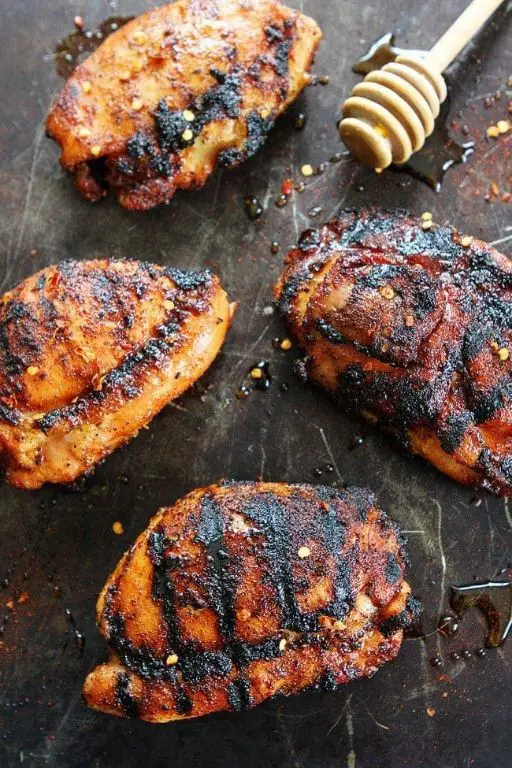 Sweet and Spicy BBQ Grilled Chicken
