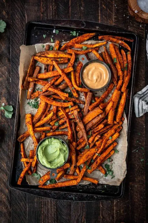 Sweet and Spicy Crispy Potato Fries
