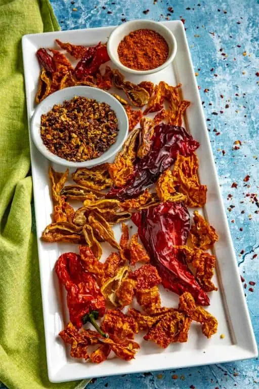Sweet and Spicy Dehydrated Chili Peppers