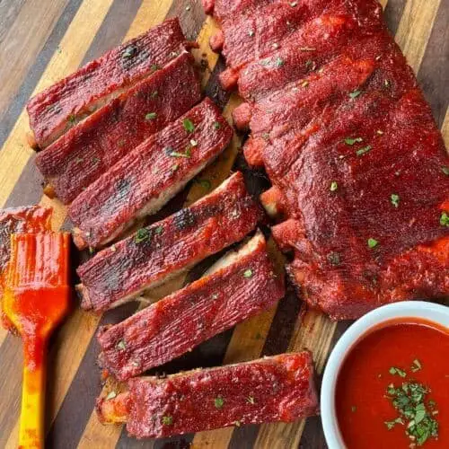 Sweet and Spicy Dragon Sauce Ribs