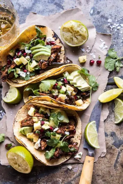 Sweet and Spicy Pineapple Chicken Taquitos