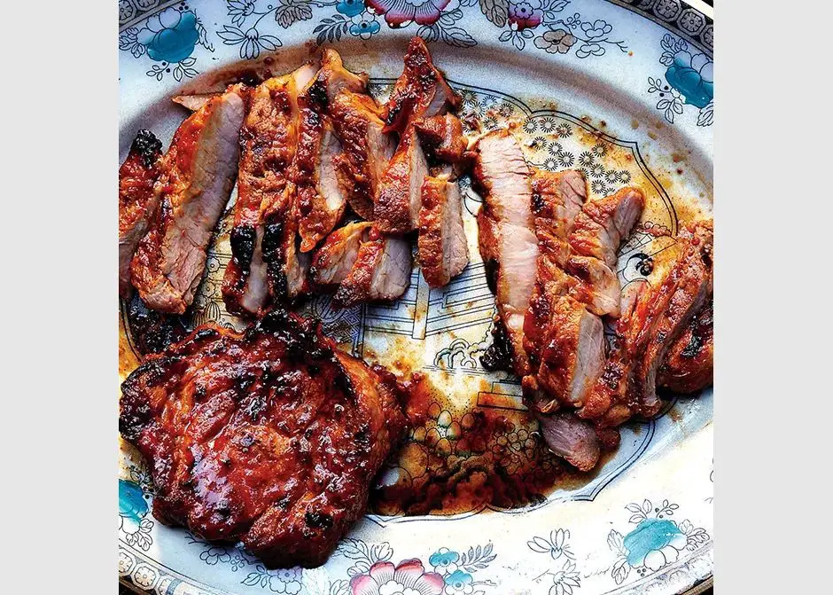 Sweet and Spicy Pork Shoulder Steak