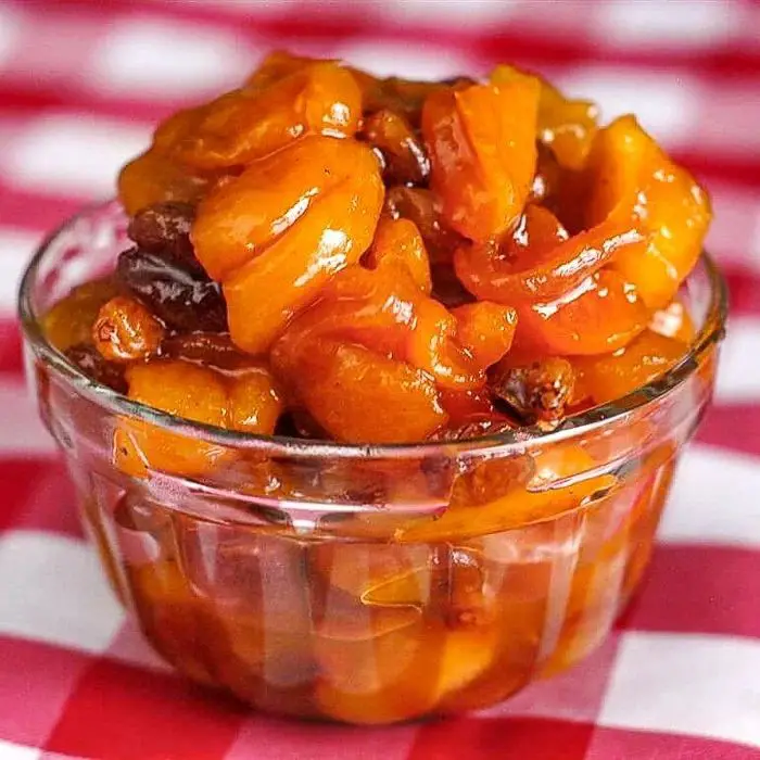 Sweet and Tangy Dried Apple Relish