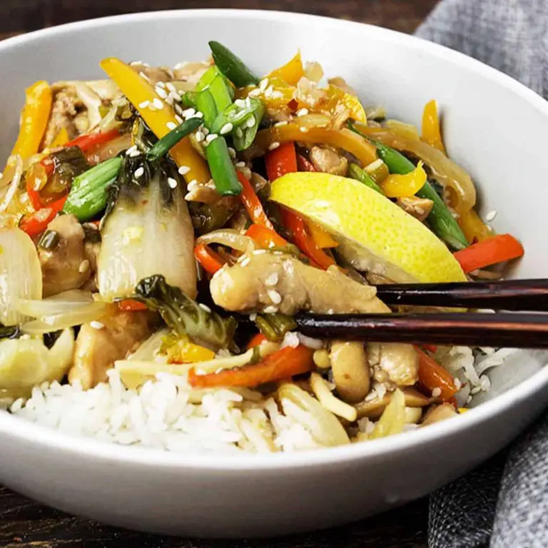 Sweet and Tangy Lemon Chicken Stir-Fry