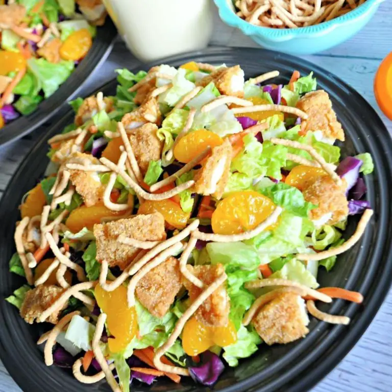 Sweet and Tangy Oriental Chicken Salad