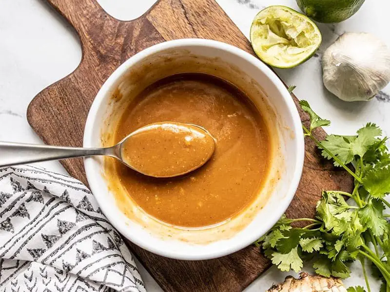 Sweet and Tangy Peanut Dressing